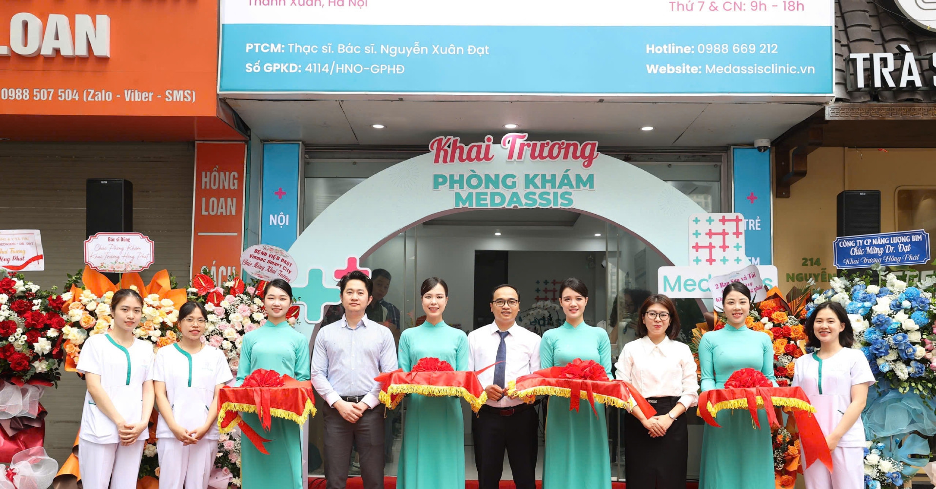 Khai trương phòng khám tai mũi họng MedAssis Dr. Đạt ở Thanh Xuân, Hà Nội