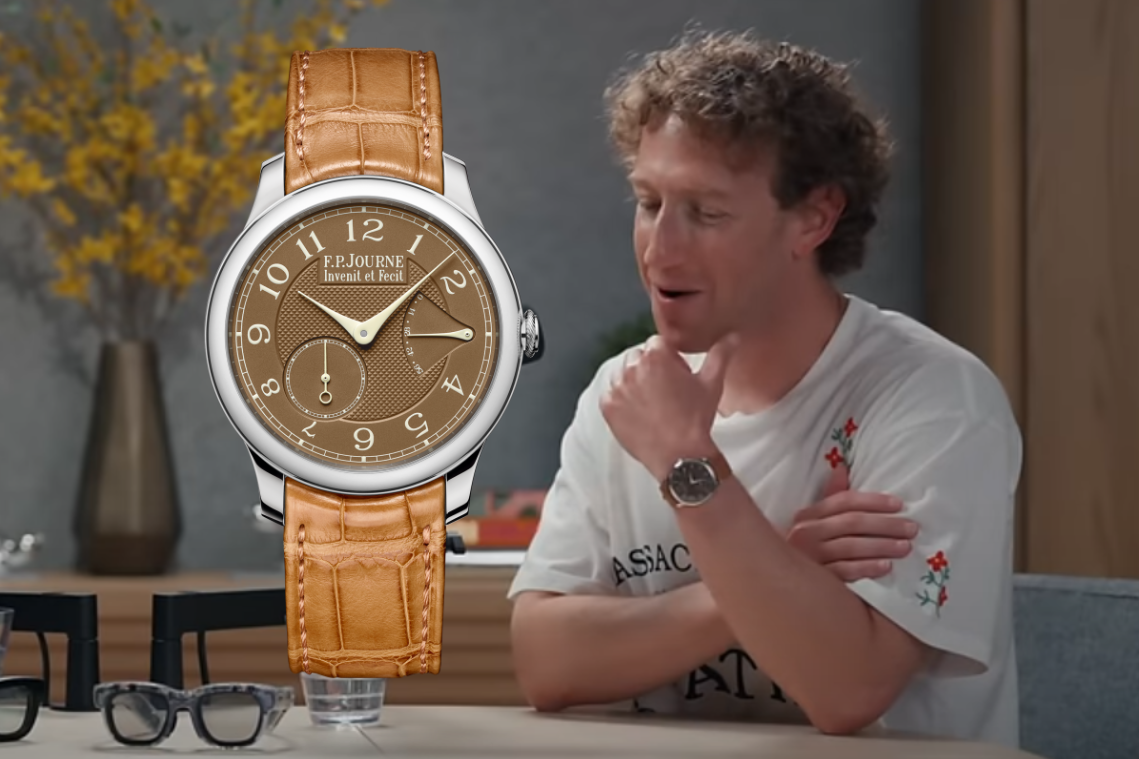 Mark Zuckerberg đeo đồng hồ 6 tỷ