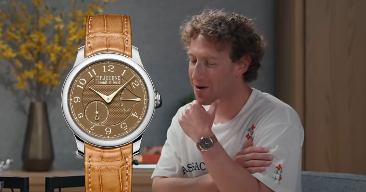 Mark Zuckerberg đeo đồng hồ 6 tỷ