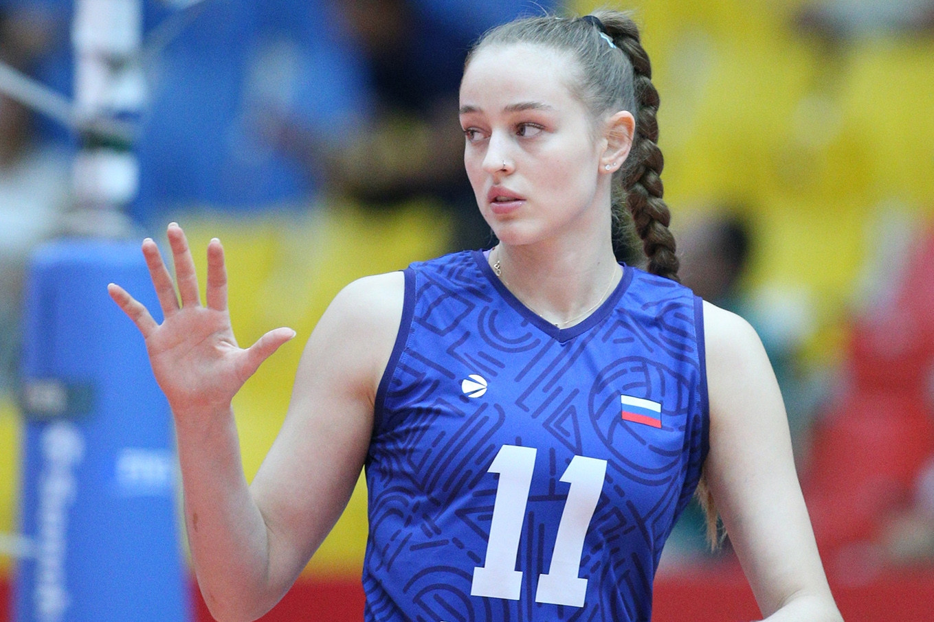 Sắc đẹp gây sốt của Hoa khôi bóng chuyền Nga ở VTV Cup 2025