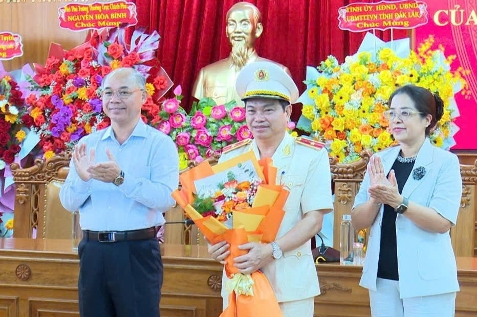 Thiếu tướng Phan Thanh Tám giữ chức Giám đốc Công an tỉnh Đắk Lắk
