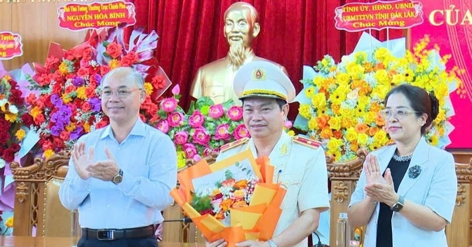 Thiếu tướng Phan Thanh Tám giữ chức Giám đốc Công an tỉnh Đắk Lắk