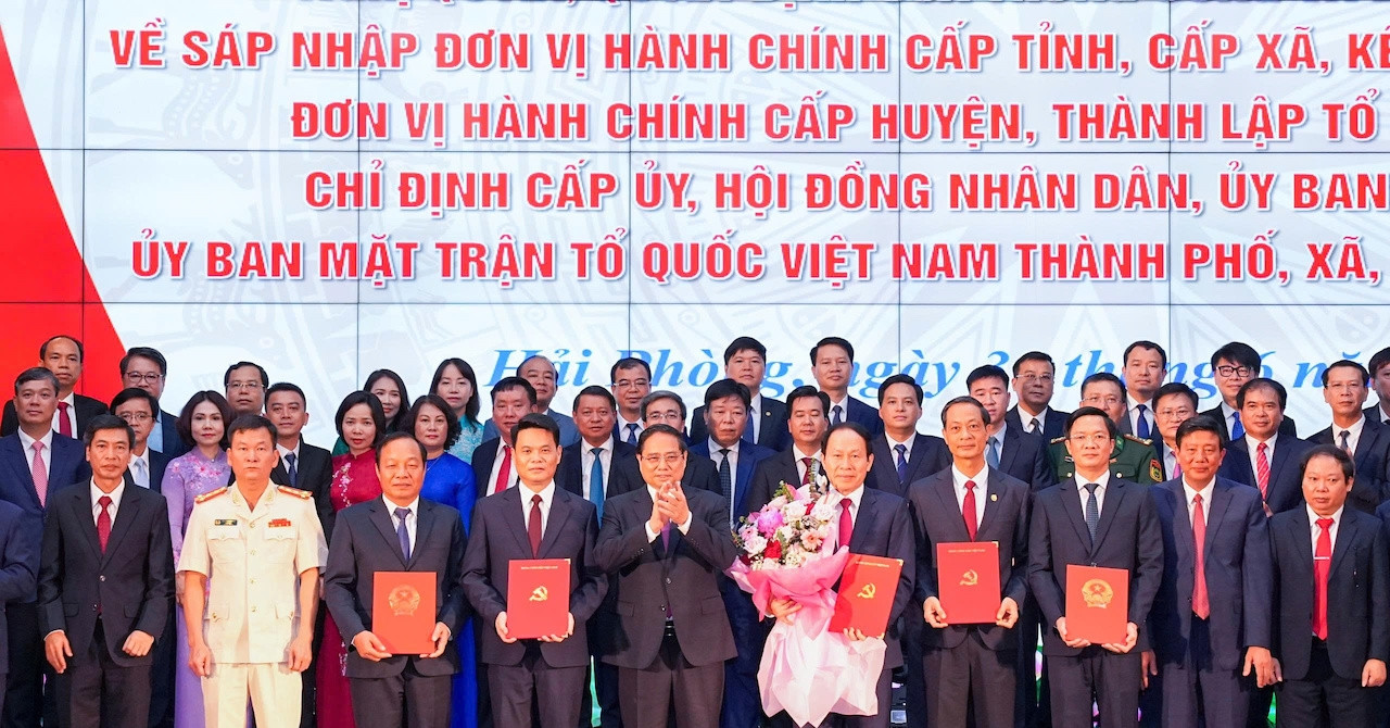 Thủ tướng: Sáp nhập là khởi đầu để TP Hải Phòng viết tiếp câu chuyện quá khứ