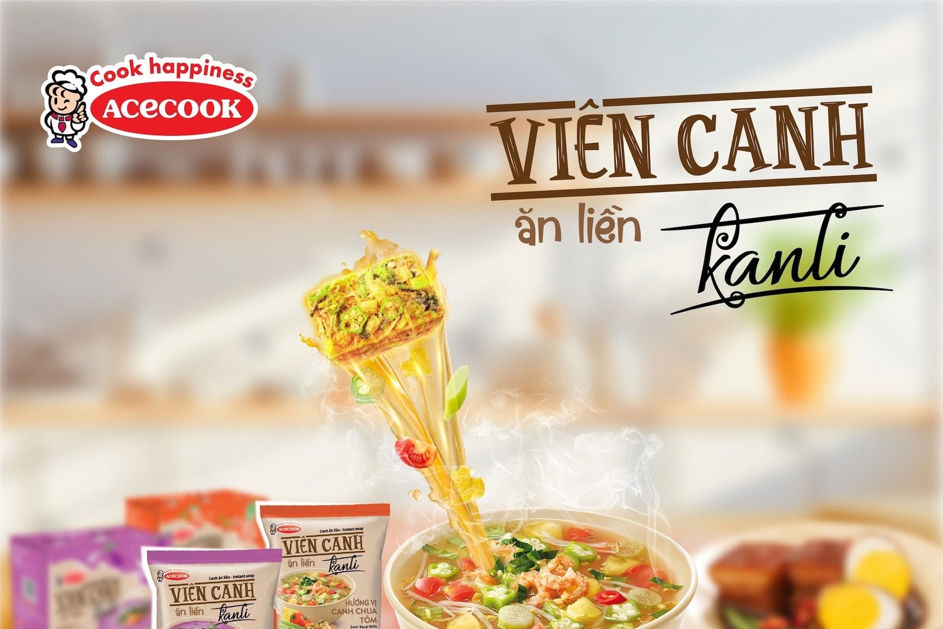 Bí quyết cho bữa ngon trọn vị chỉ trong 3 phút từ Acecook