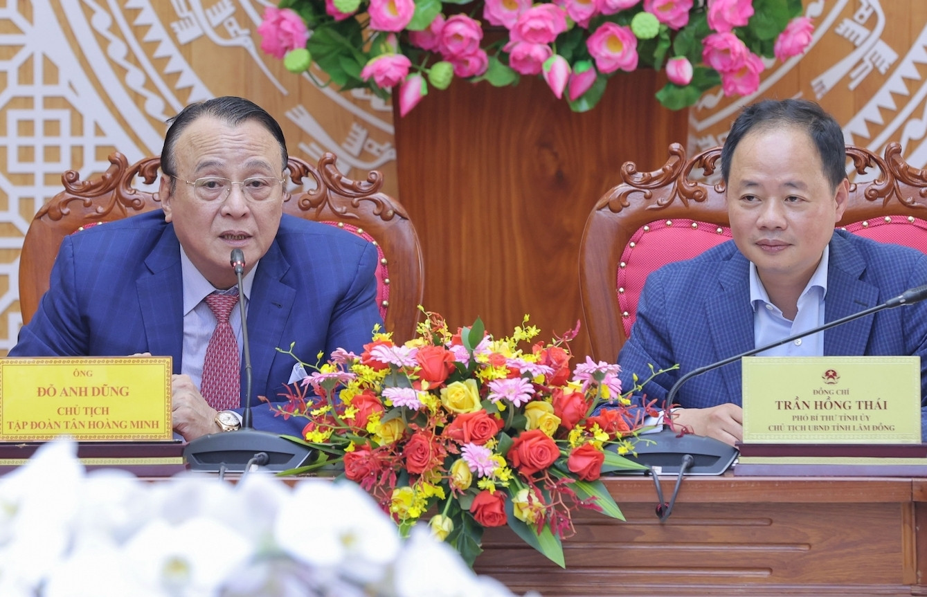 Chủ tịch Đỗ Anh Dũng tái xuất, Tân Hoàng Minh xin làm tiếp siêu dự án ở Đà Lạt