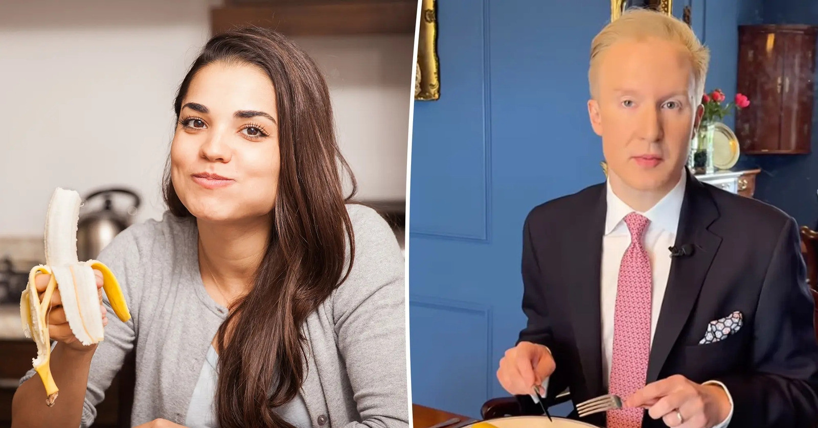 Chuyên gia gây tranh cãi vì hướng dẫn cách ăn chuối kiểu "lịch sự"