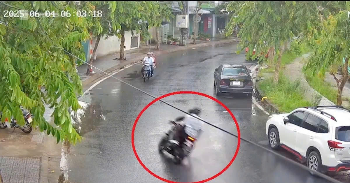 Clip nam sinh viên phóng xe máy với tốc độ "chó...