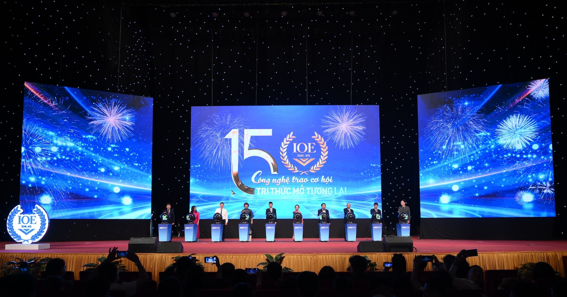 Cuộc thi IOE-dấu ấn 15 năm lan tỏa phong trào học tiếng Anh trực tuyến toàn quốc