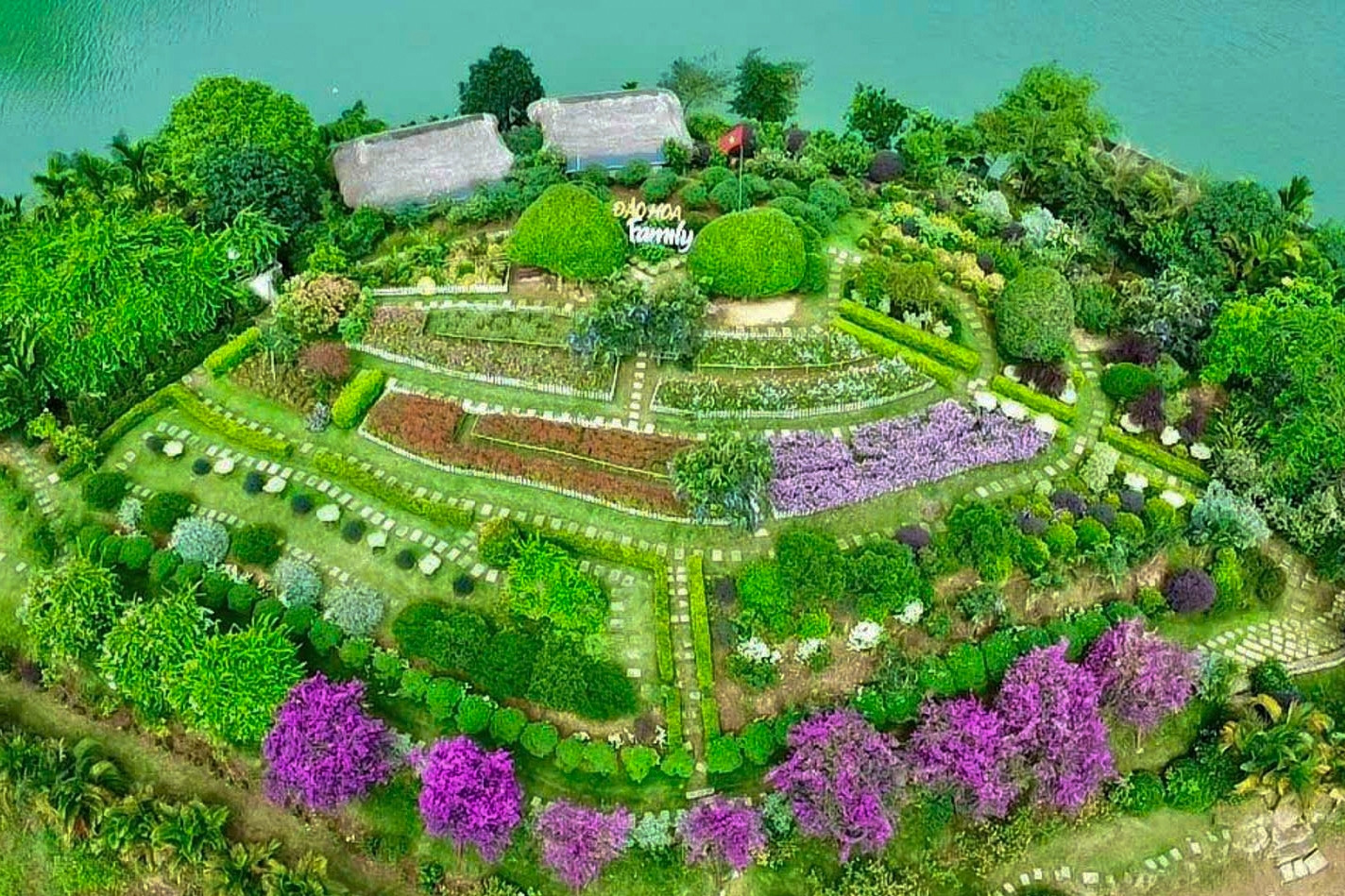 Vợ chồng biến đảo hoang ở Thái Nguyên thành khu vườn chữa lành thu hút du khách