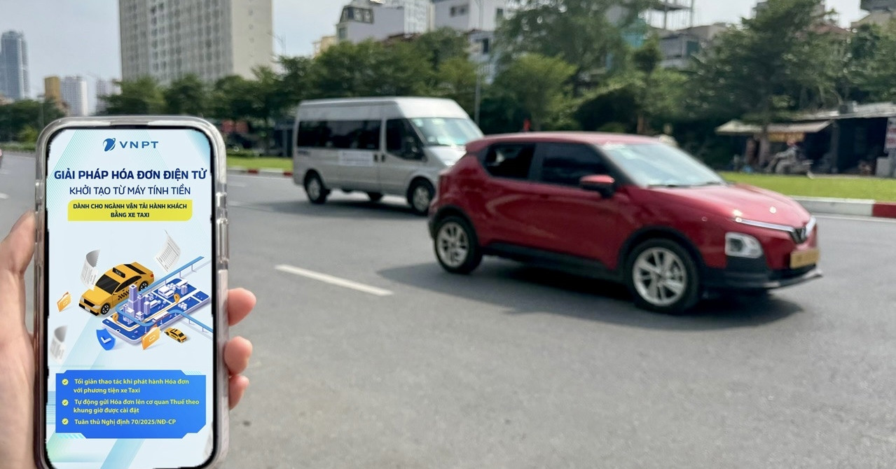 Từ 1/6/2025, taxi phải lập hóa đơn điện tử ngay khi kết thúc chuyến đi