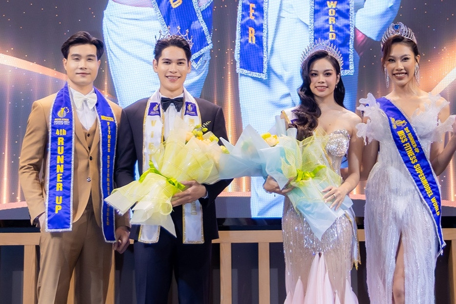 36 thí sinh đến Quy Nhơn thi Hoa hậu và Nam vương Siêu mẫu Thể hình Thế giới