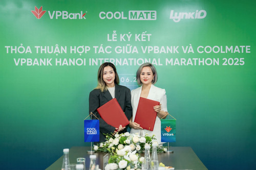 Coolmate - nhà tài trợ kim cương của VPBank Hanoi International Marathon 2025