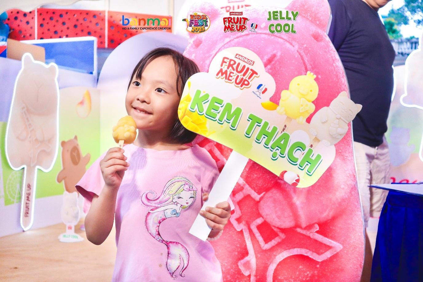 Kem Thạch Jelly Cool ra mắt ấn tượng tại Kids Fest 2025