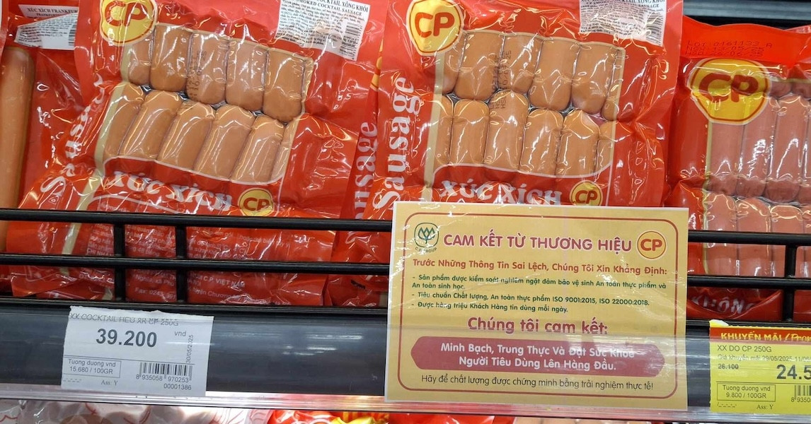 Thịt heo bị "tố", C.P. Việt Nam làm điều chưa từng có tại các quầy hàng