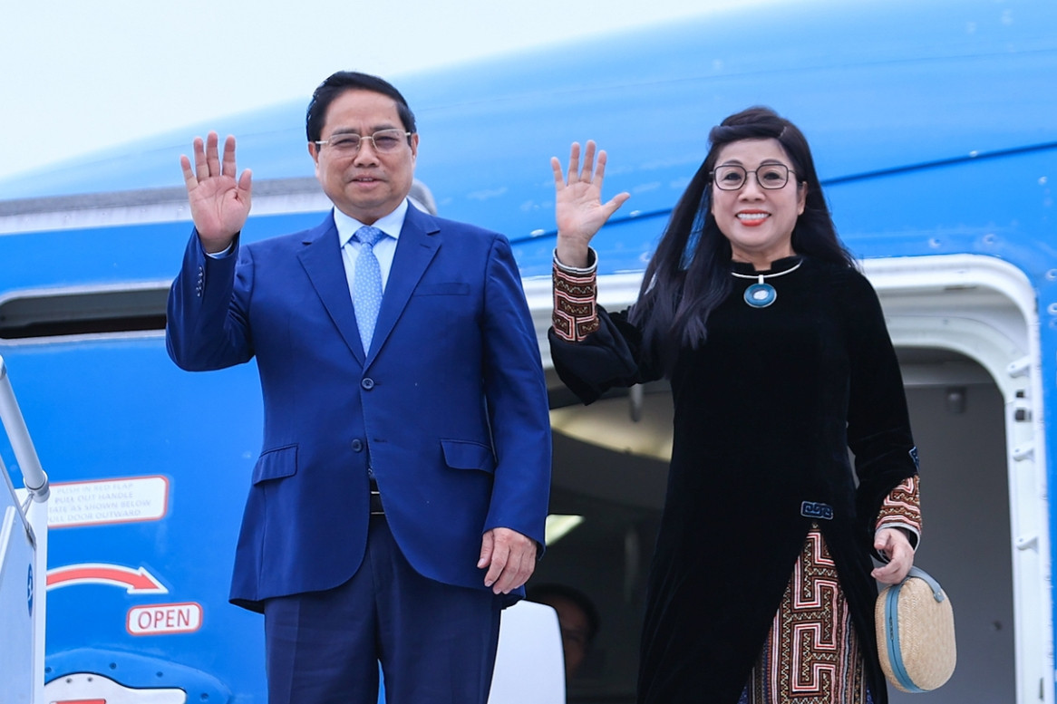 Thủ tướng Phạm Minh Chính bắt đầu thăm chính thức Estonia