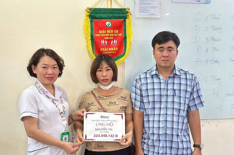 Bạn đọc giúp đỡ em Nguyễn Tài bị tai nạn giao thông hơn 223 triệu đồng