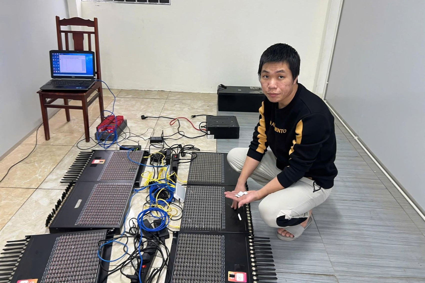 Triệt phá đường dây đánh bạc, rửa tiền giao dịch 1.200 tỷ đồng