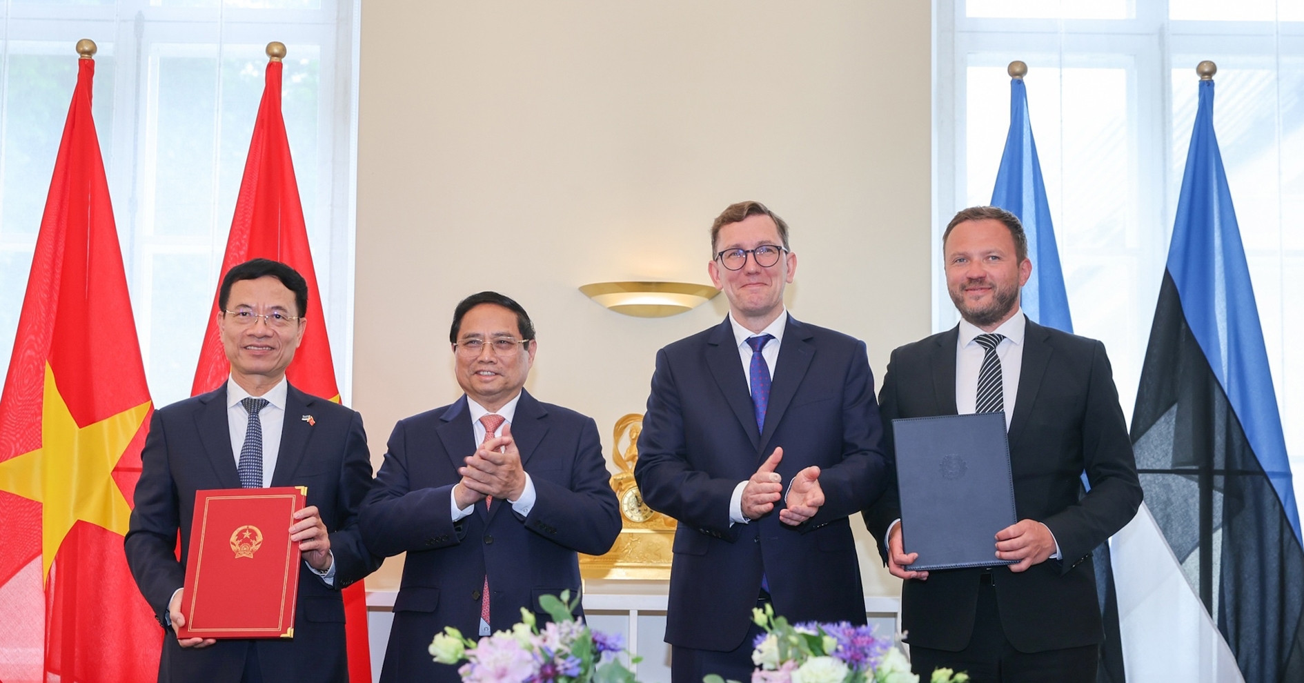 Việt Nam và Estonia tăng cường hợp tác về KHCN, ĐMST, CĐS