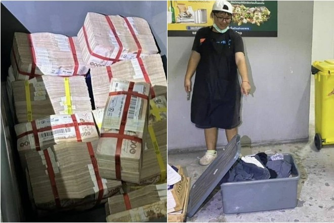 Phát hiện hơn 9,5 tỷ đồng trong hộp nhựa gần khu xử lý rác ở chung cư