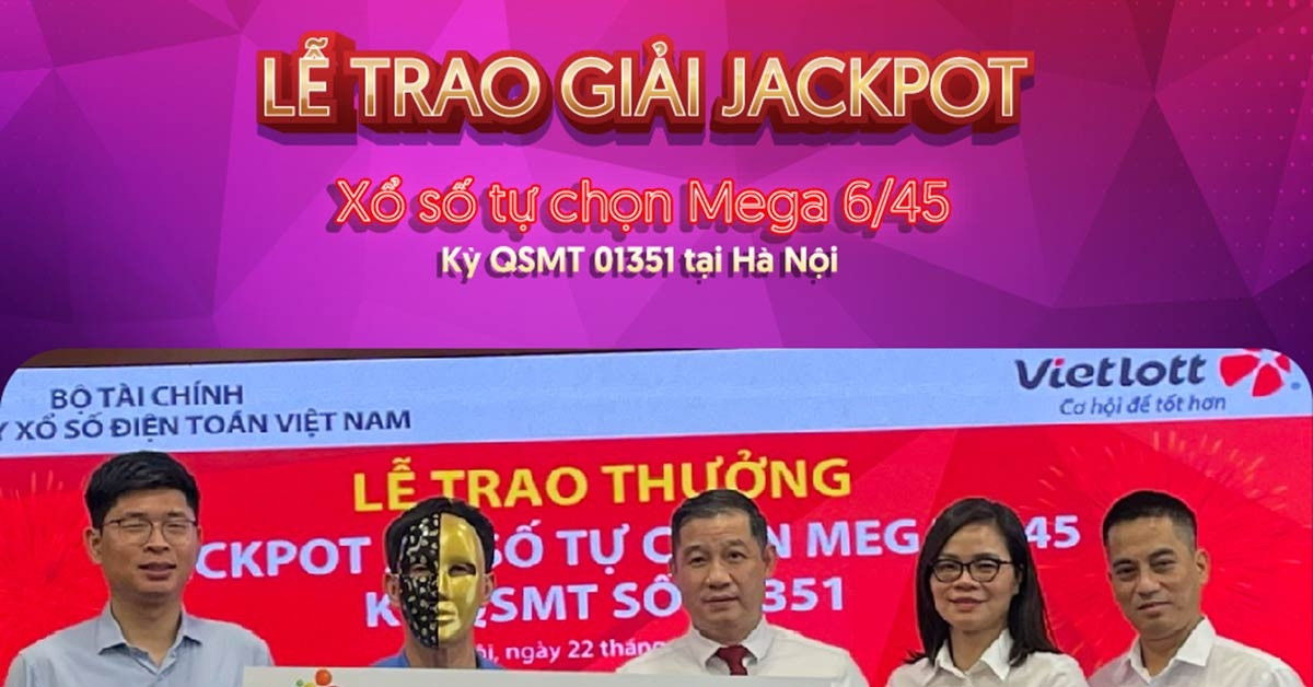 Cụ ông ở Hà Nội trúng độc đắc Vietlott hơn 39 tỷ đồng