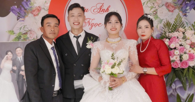 Cưới con gái của "bạn nhậu", chàng trai Vĩnh Ph...