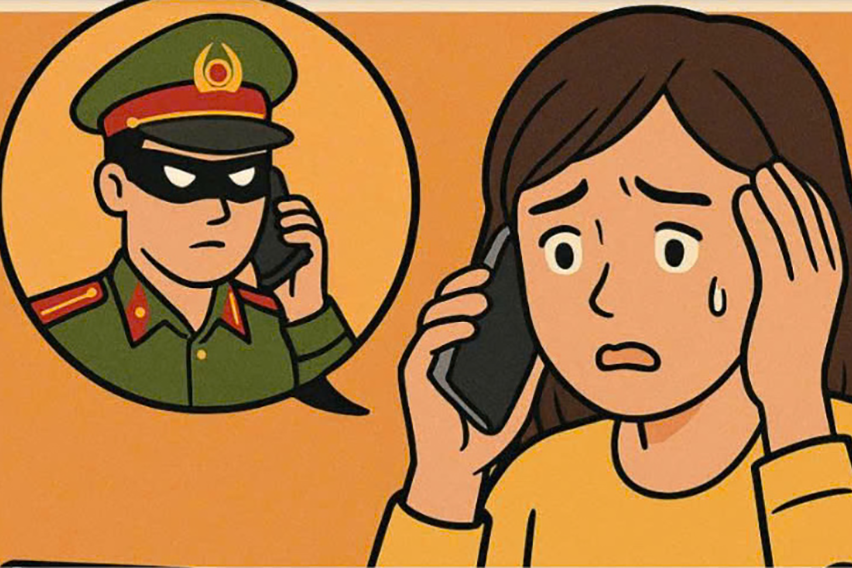 Nữ sinh mất hơn 600 triệu sau cuộc gọi với người tự xưng công an