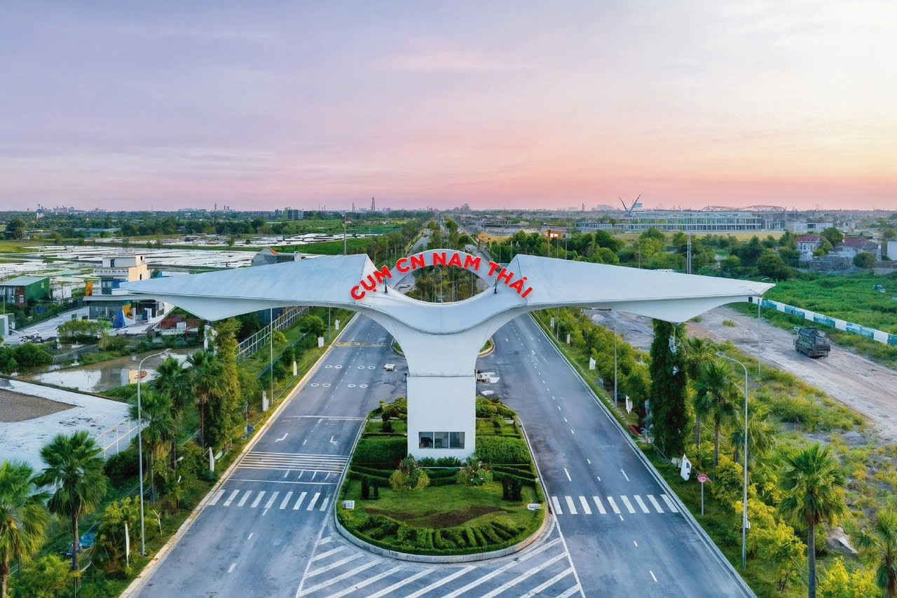 Thành lập cụm công nghiệp Nam Thái với tổng vốn đầu tư hơn 600 tỷ đồng