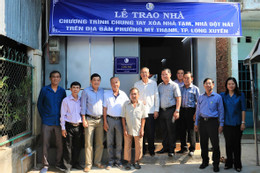An Giang là địa phương thứ 21 không còn nhà tạm, nhà dột nát