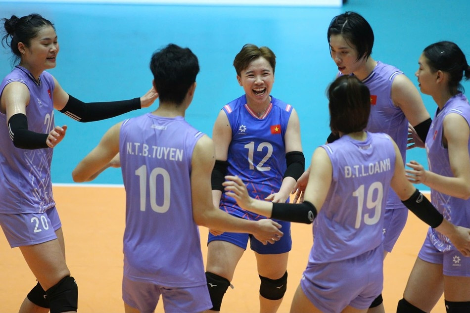 ĐT bóng chuyền nữ Việt Nam thắng trận thứ 2 liên tiếp tại AVC Nations Cup