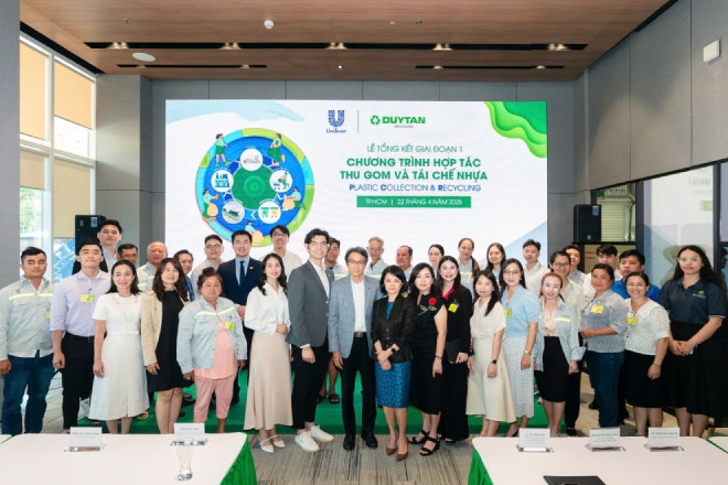 Unilever Việt Nam và hành trình kiến tạo kinh tế tuần hoàn từ rác thải nhựa