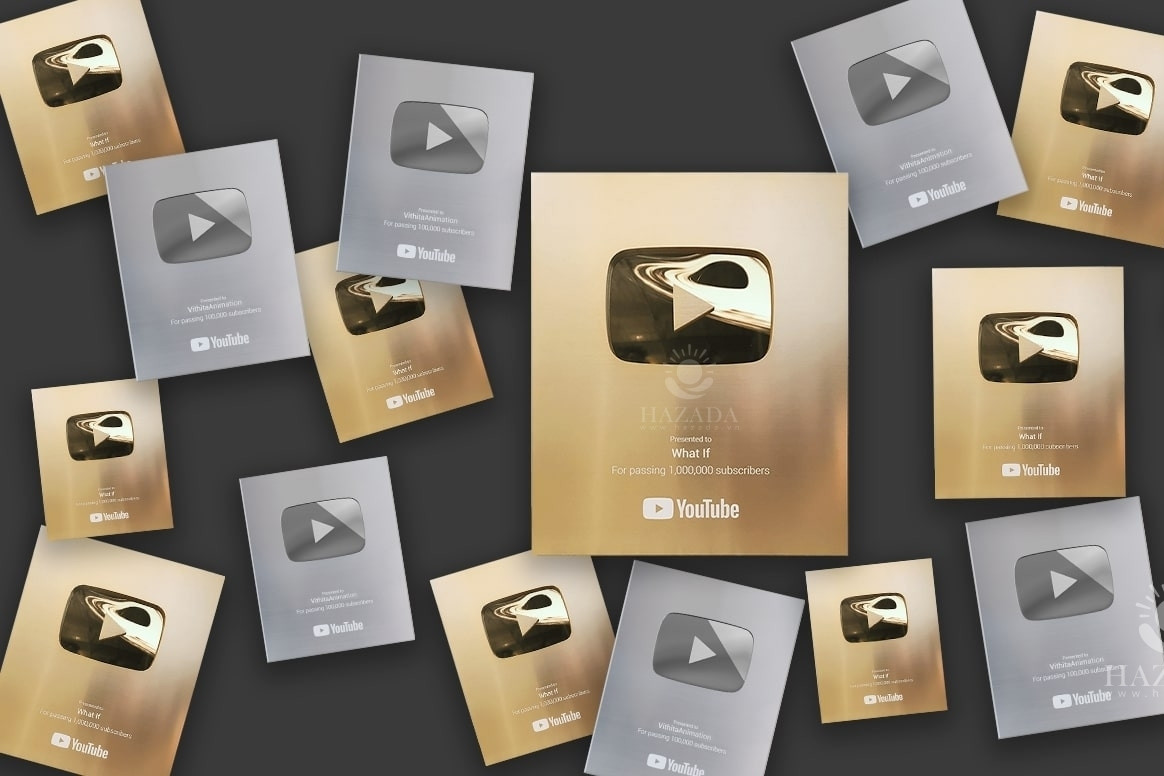 Bất ngờ với số kênh YouTube đạt nút vàng ở Việt Nam