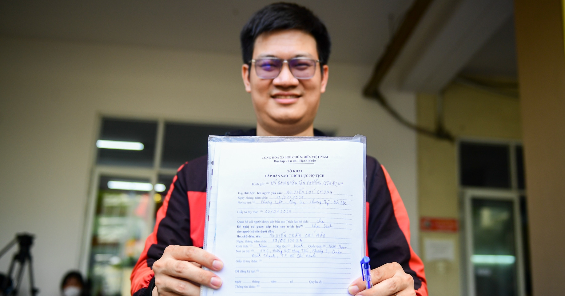 &amp;apos;Con tôi là công dân của phường mới ở TPHCM&amp;apos;