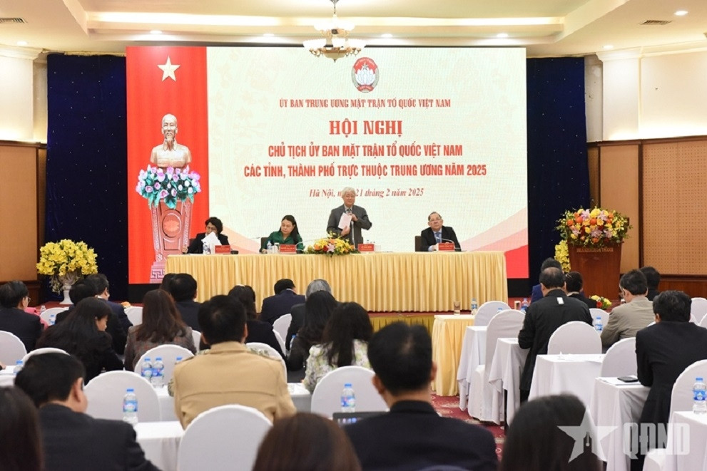 Danh sách 34 Chủ tịch Ủy ban MTTQ Việt Nam các tỉnh, thành phố trực thuộc TƯ