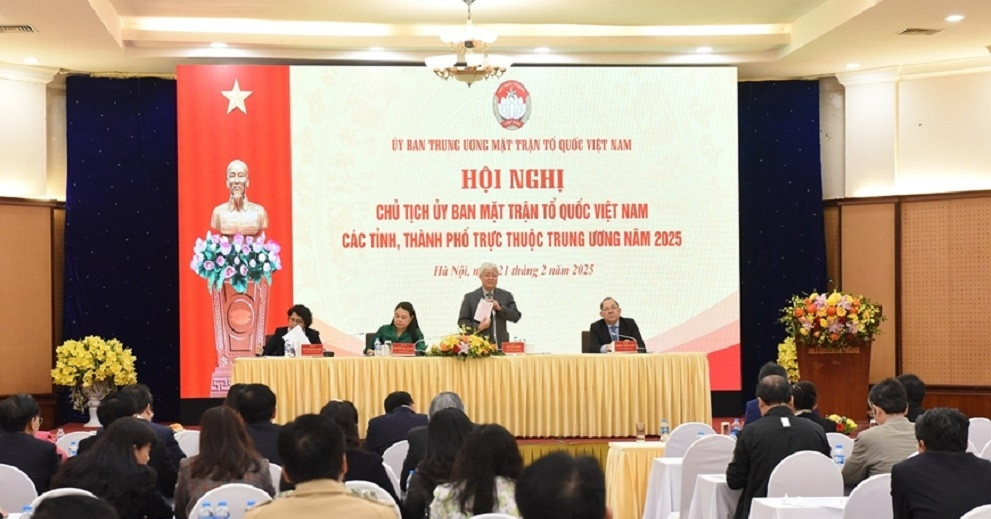 Danh sách 34 Chủ tịch Ủy ban MTTQ Việt Nam các tỉnh, thành phố trực thuộc TƯ