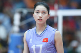Ngắm vẻ đẹp nàng thơ Nguyễn Thị Phương ở bóng chuyền VTV Cup