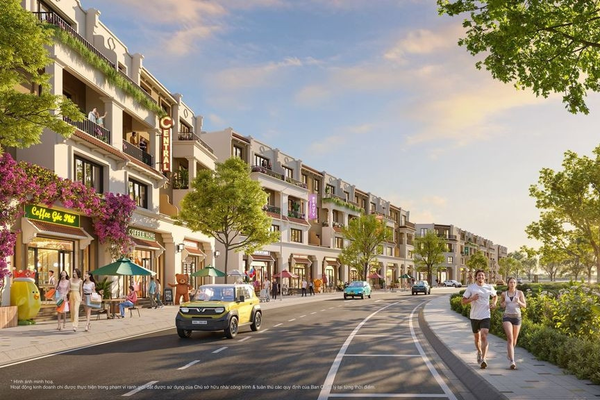 Shophouse Thương phố Đại lộ: Dòng tiền ổn định, tiềm năng tăng giá bền vững
