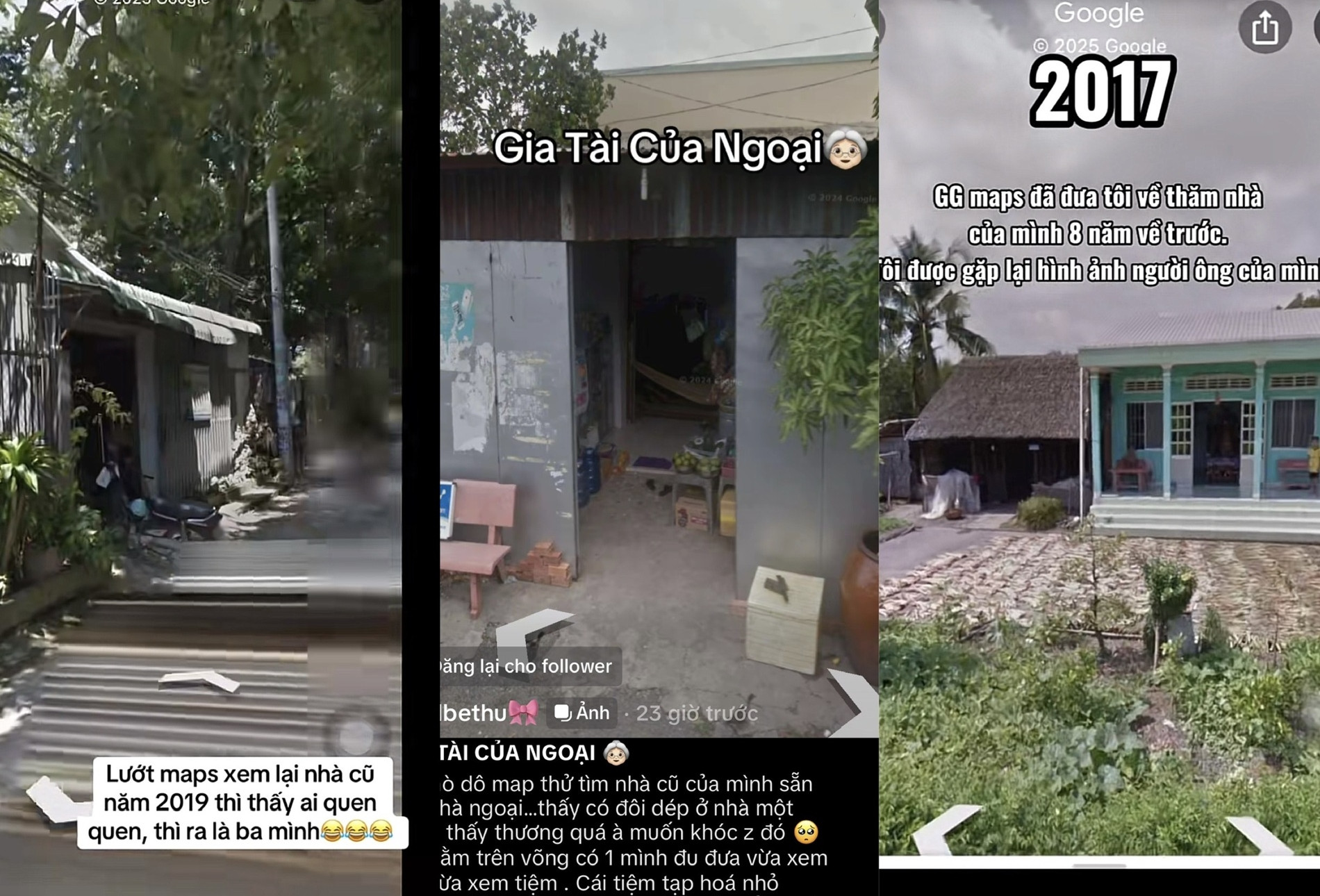 Trào lưu ‘xuyên không’ xem lại trường cũ, nhà xưa trên Google Maps