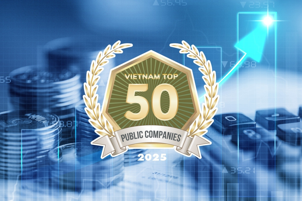 Vietnam Report công bố Top 50 Công ty Đại chúng uy tín và hiệu quả năm 2025