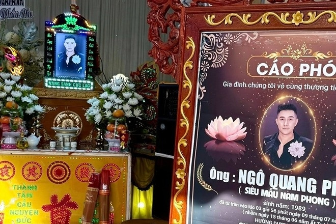 Đám tang người mẫu Nam Phong qua đời ở tuổi 36 đầy tình nghĩa