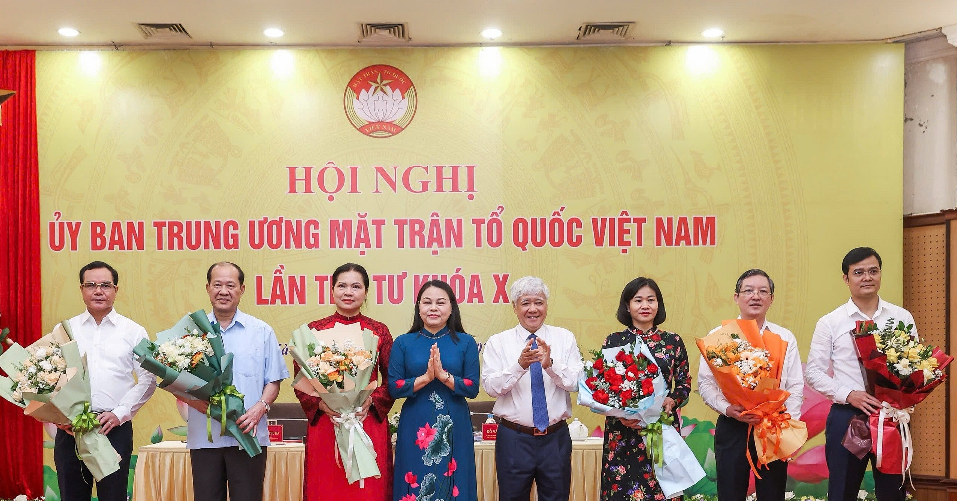 Mặt trận Tổ quốc Việt Nam có 6 phó chủ tịch mới là 5 ủy viên Trung ương, 1 thượng tướng