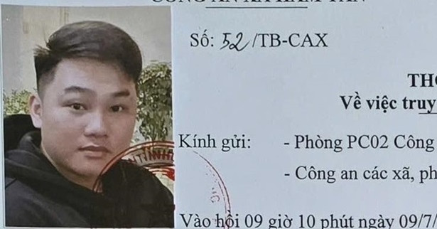 Công an phát thông báo tìm nam thanh niên cao 1,52m mất tích bí ẩn