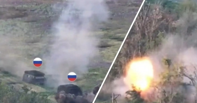 Ukraine tung video chặn đứng cuộc tiến công bằng xe tăng của Nga ở Toretsk