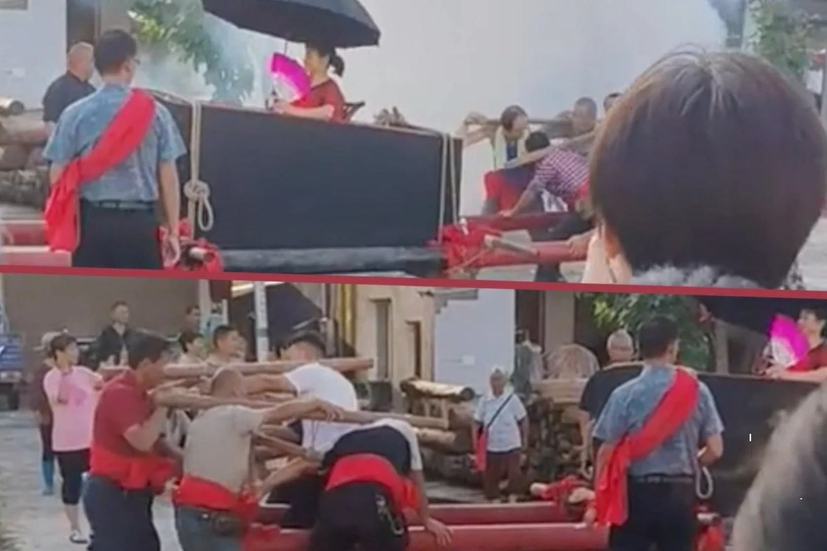 Mua quan tài cho mẹ già ngồi, thuê người đưa rước linh đình gây xôn xao