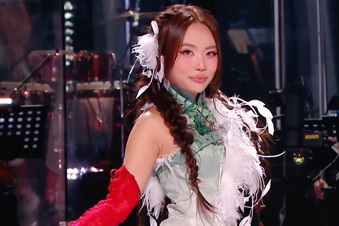 Phương Mỹ Chi hát cải lương, tiếp tục 'gây bão' ở show quốc tế