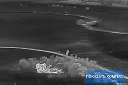 Video pháo Nga bắn phá bãi phóng UAV của Ukraine ở mặt trận Pokrovsk