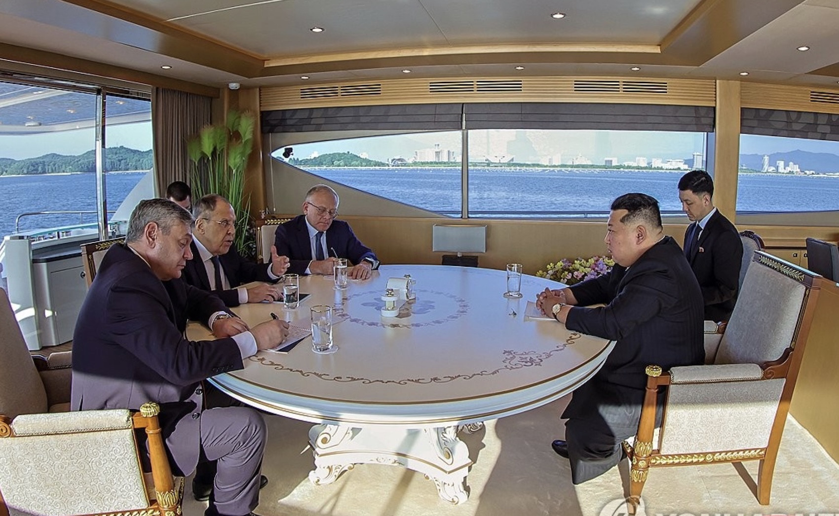 Kim Jong Un Lavrov - kcna