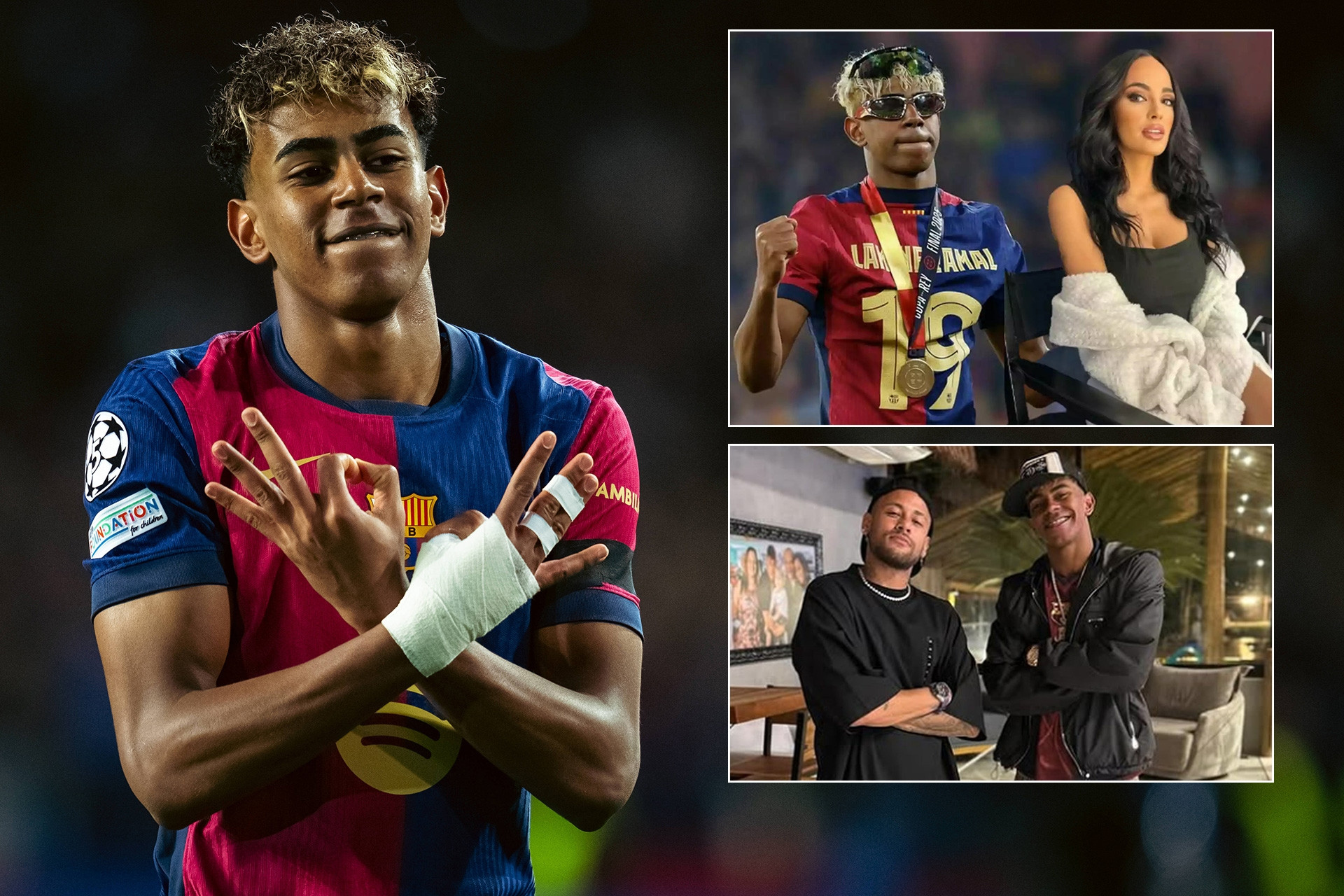 Lamine Yamal tròn 18 tuổi: Kế nhiệm Messi, đừng học tật xấu Neymar