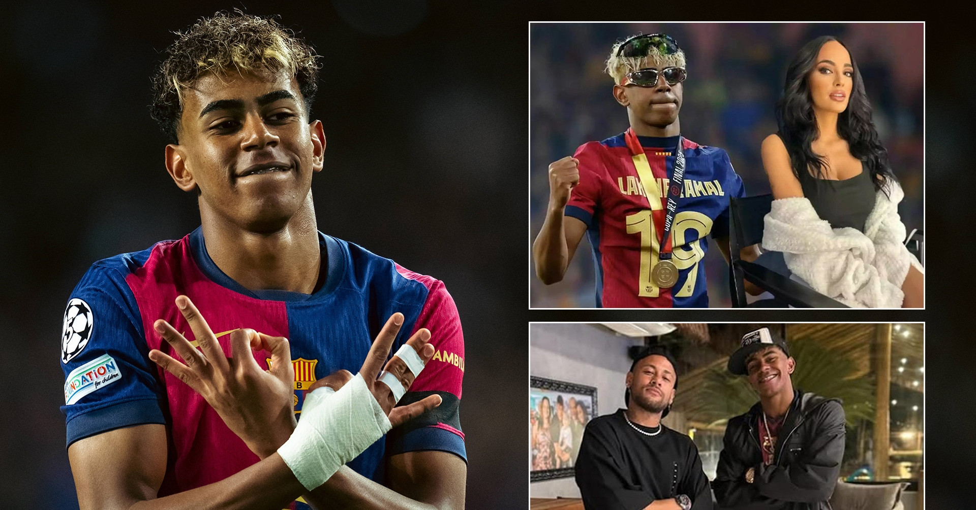 Lamine Yamal tròn 18 tuổi: Kế nhiệm Messi, đừng học tất xấu Neymar