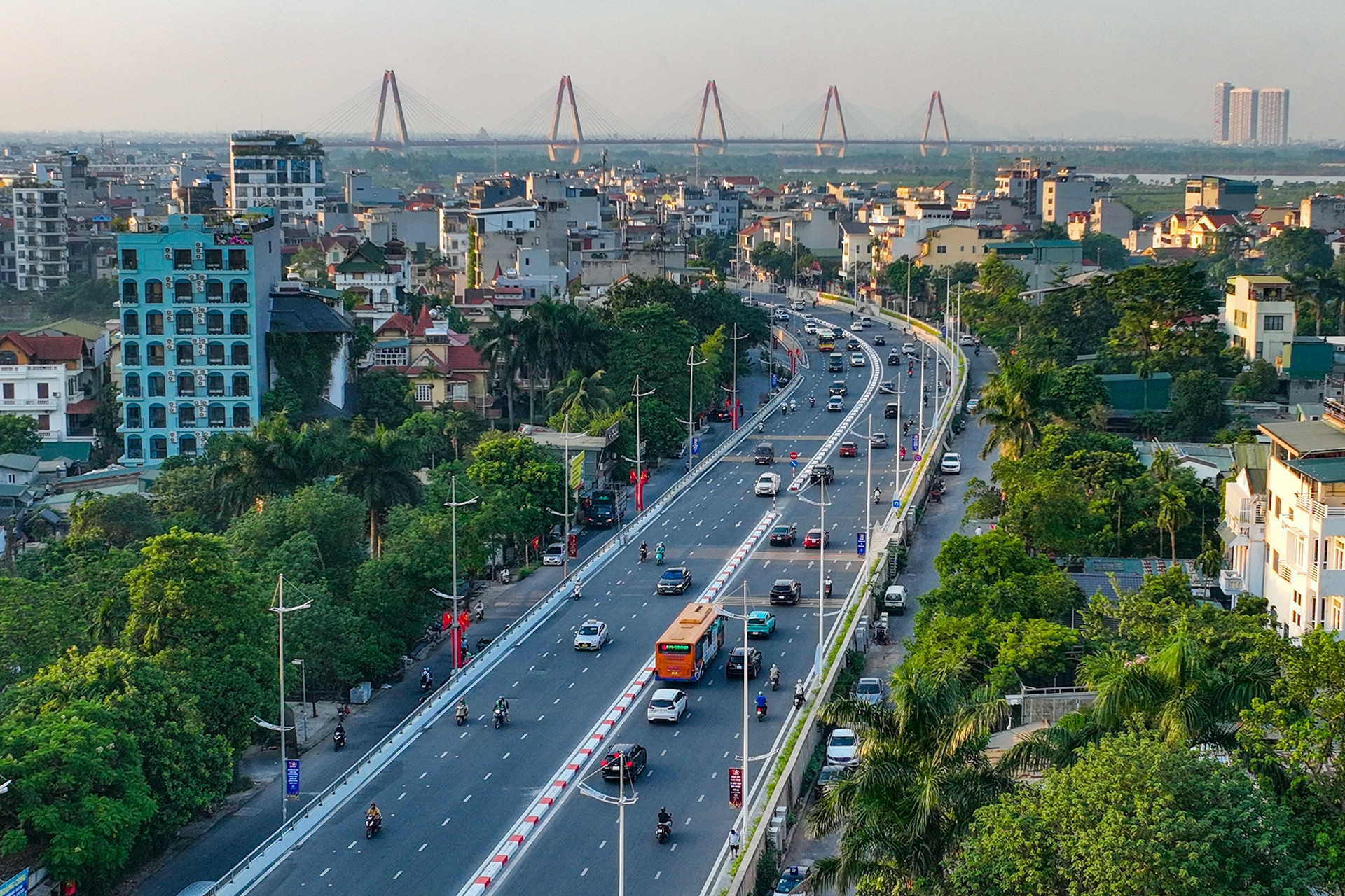 Toàn cảnh Vành đai 1 ở Hà Nội: Tuyến đường sẽ cấm xe máy xăng từ tháng 7/2026