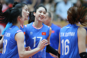 Tuyển bóng chuyền nữ Việt Nam thắng U21 Pháp 3-0